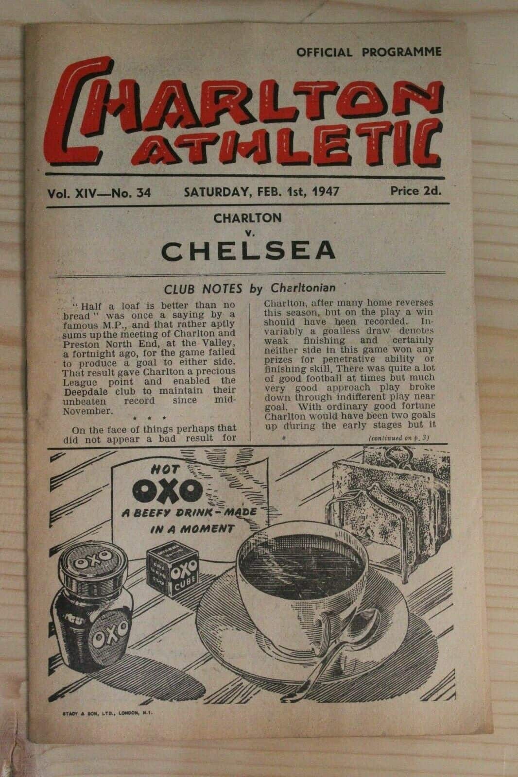 Charlton Athletic FC v Chelsea FC